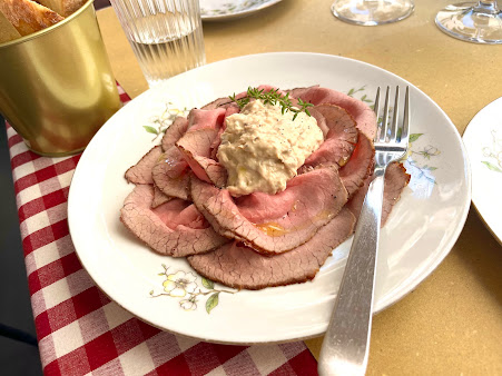Vitello tonnato cotto al punto rosa