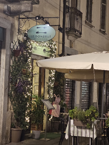 Facciata di Trattoria Le Donzelle, Torino